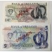 IRELAND 1978 . ONE 1 - ONE HUNDRED 100 POUNDS BANKNOTES . SPECIMEN